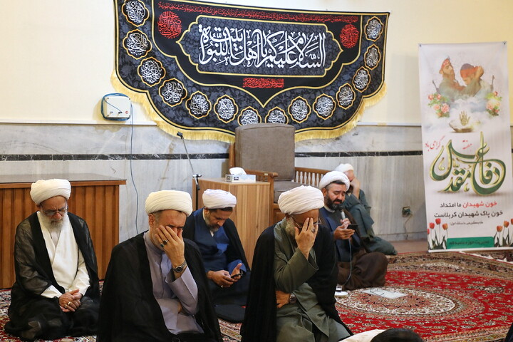 تصاویر/ گرامیداشت هفته دفاع مقدس در مرکز مدیریت حوزه علمیه قم