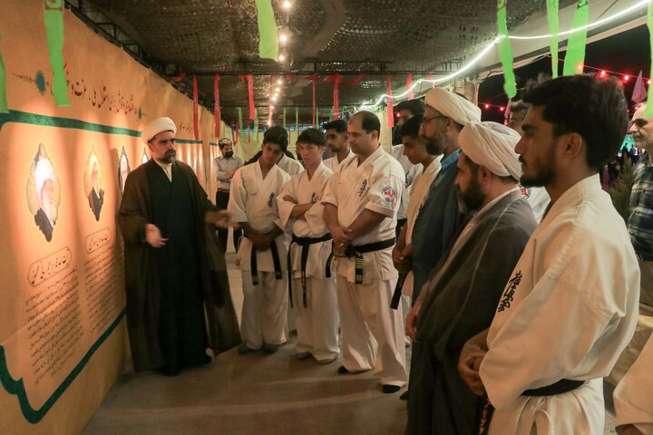 تصاویر| نمایشگاه رسالت جهادی علما خراسان جنوبی در هفته دفاع مقدس