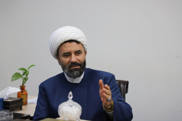 تصاویر/ دیدار امام جمعه شهرستان قروه با مدیر حوزه علمیه کردستان