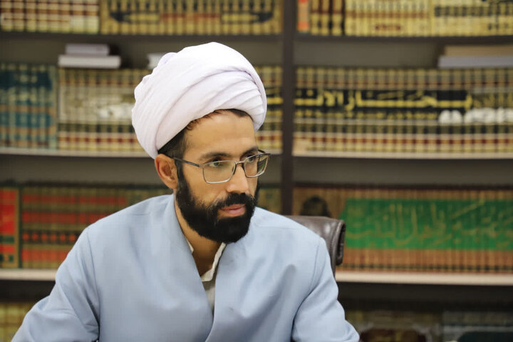 تصاویر/ دیدار امام جمعه شهرستان قروه با مدیر حوزه علمیه کردستان
