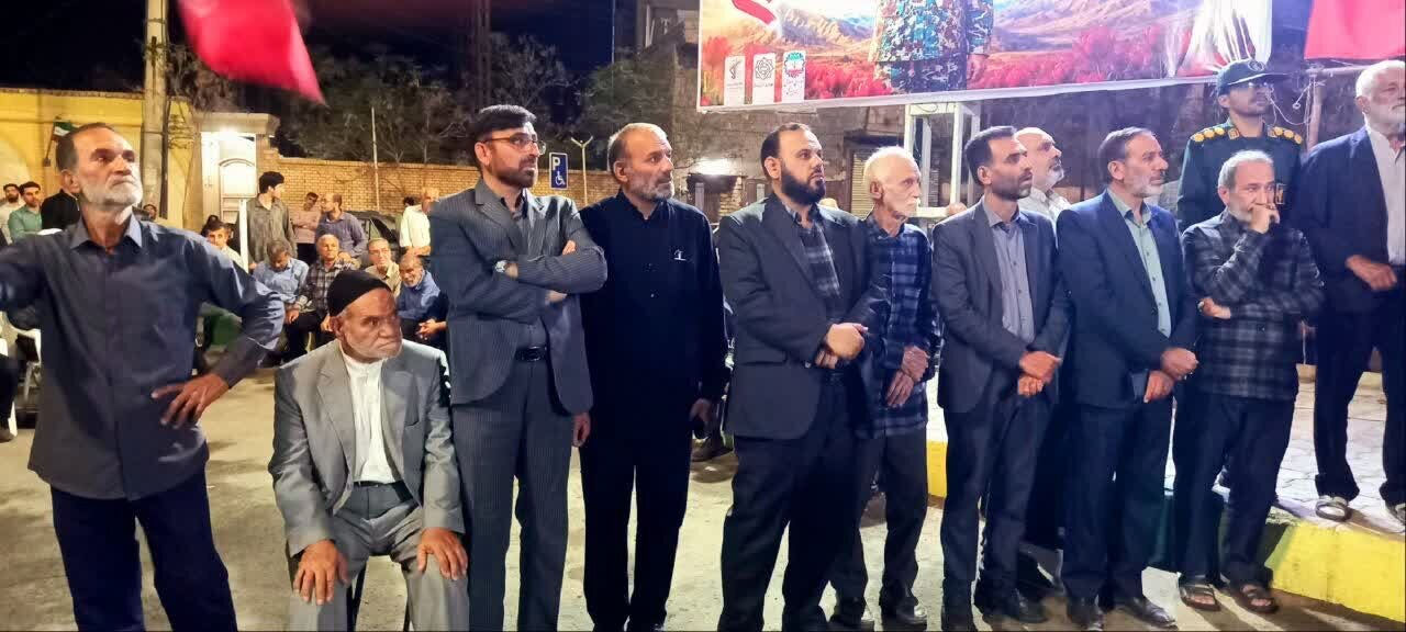 یادواره شهدای مداح شهرستان آران و بیدگل برگزار شد