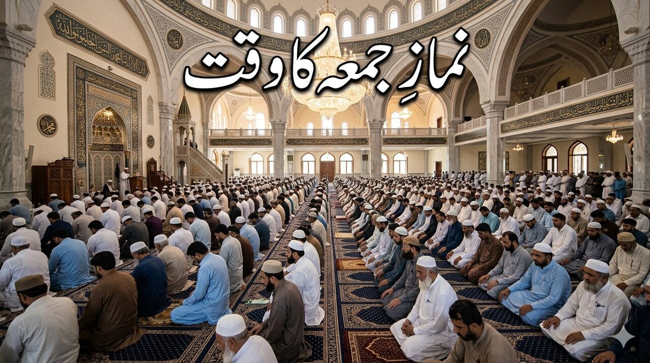 نمازِ جمعہ کا وقت کیا ہے؟