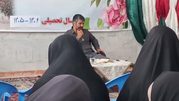 تصاویر/ نشست جهاد تبیین در مدرسه علمیه فاطمه الزهرا(س) کشکوئیه