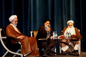 تصاویر/ بزرگداشت علامه حسن حسن زاده آملی در اصفهان