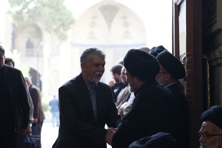 تصاویر/ مراسم بزرگداشت آیت الله العظمی شبیری زنجانی در مدرسه عالی شهید مطهری