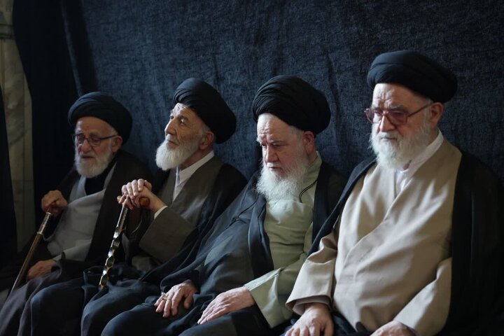 تصاویر/ مراسم بزرگداشت آیت الله العظمی شبیری زنجانی در مدرسه عالی شهید مطهری