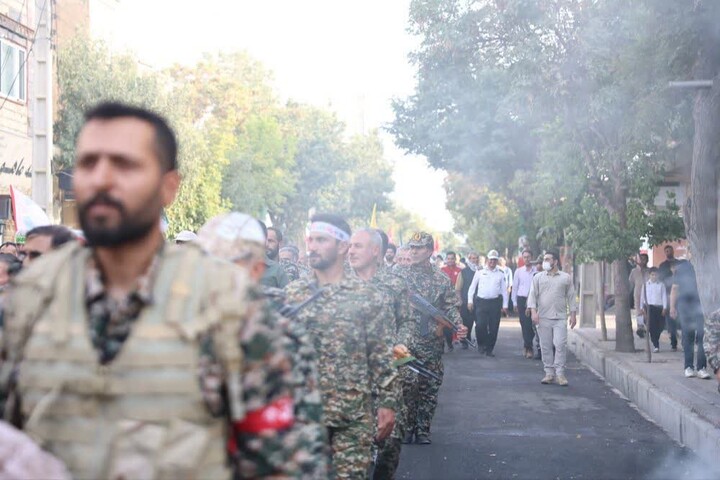 برگزاری رزمایش «جان‌فدایان ولایت» در شهرستان بهار