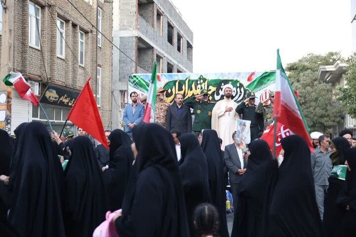 برگزاری رزمایش «جان‌فدایان ولایت» در شهرستان بهار
