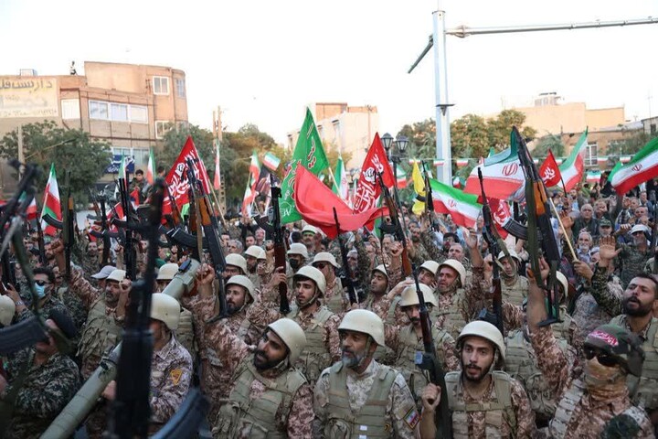 برگزاری رزمایش «جان‌فدایان ولایت» در شهرستان بهار