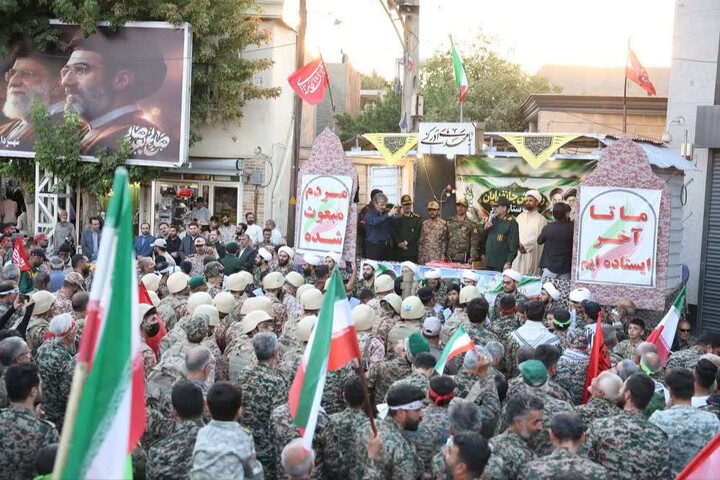 برگزاری رزمایش «جان‌فدایان ولایت» در شهرستان بهار