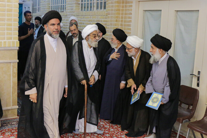 تصاویر/ بزرگداشت آیت‌الله العظمی شبیری زنجانی(ره) از سوی بیت حضرت آیت‌الله العظمی گلپایگانی