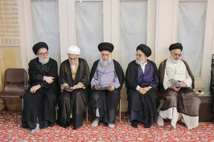 تصاویر/ بزرگداشت آیت‌الله العظمی شبیری زنجانی(ره) از سوی بیت حضرت آیت‌الله العظمی گلپایگانی