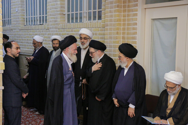 تصاویر/ بزرگداشت آیت‌الله العظمی شبیری زنجانی(ره) از سوی بیت حضرت آیت‌الله العظمی گلپایگانی