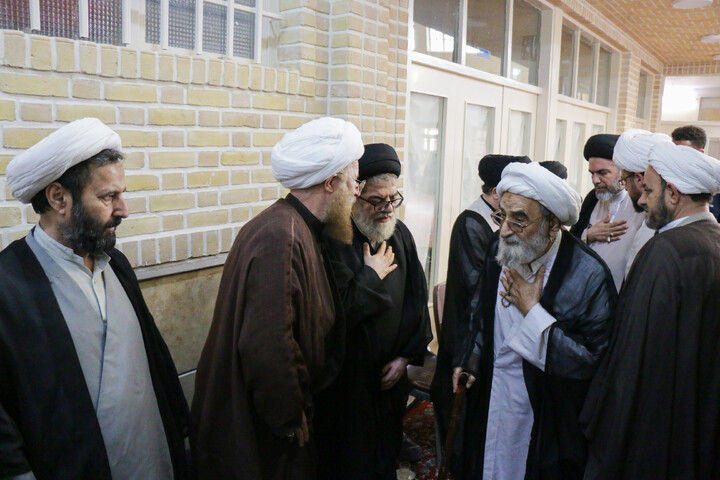 تصاویر/ بزرگداشت آیت‌الله العظمی شبیری زنجانی(ره) از سوی بیت حضرت آیت‌الله العظمی گلپایگانی
