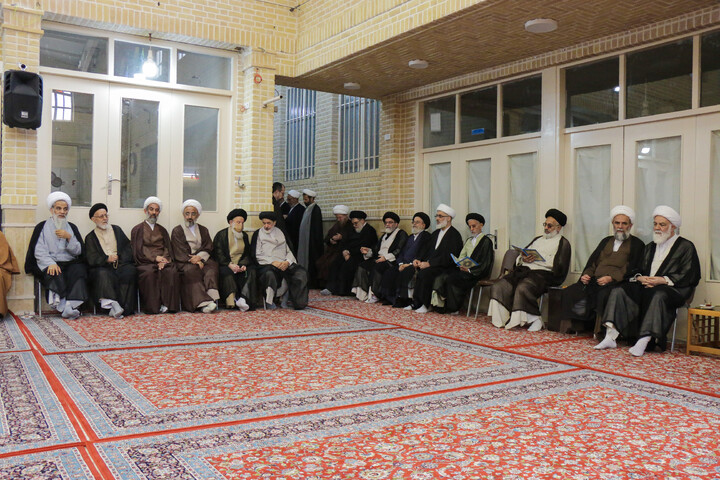 تصاویر/ بزرگداشت آیت‌الله العظمی شبیری زنجانی(ره) از سوی بیت حضرت آیت‌الله العظمی گلپایگانی