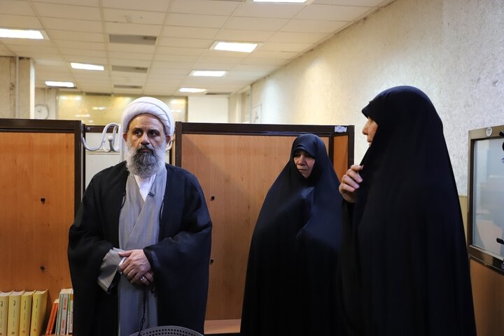 تصاویر/ بازدید مدیر حوزه‌های علمیه خواهران کشور از مؤسسه آموزش عالی معصومیه خواهران