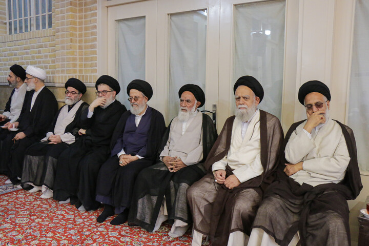 تصاویر/ بزرگداشت آیت‌الله العظمی شبیری زنجانی(ره) از سوی بیت حضرت آیت‌الله العظمی گلپایگانی