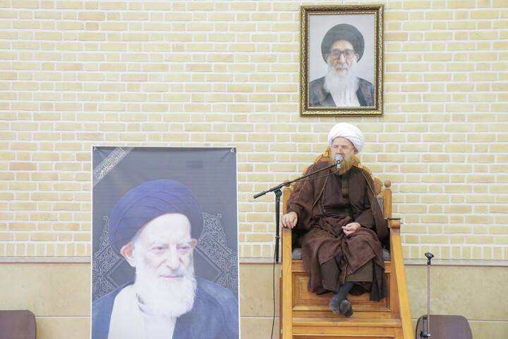 تصاویر/ بزرگداشت آیت‌الله العظمی شبیری زنجانی(ره) از سوی بیت حضرت آیت‌الله العظمی گلپایگانی