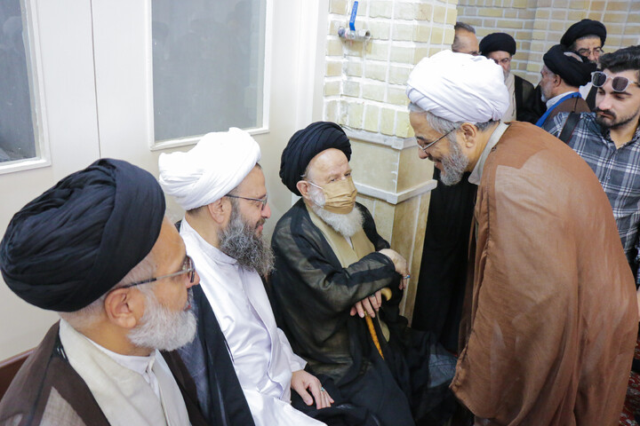تصاویر/ بزرگداشت آیت‌الله العظمی شبیری زنجانی(ره) از سوی بیت حضرت آیت‌الله العظمی گلپایگانی