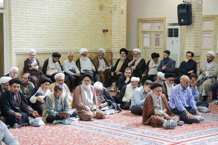 تصاویر/ بزرگداشت آیت‌الله العظمی شبیری زنجانی(ره) از سوی بیت حضرت آیت‌الله العظمی گلپایگانی