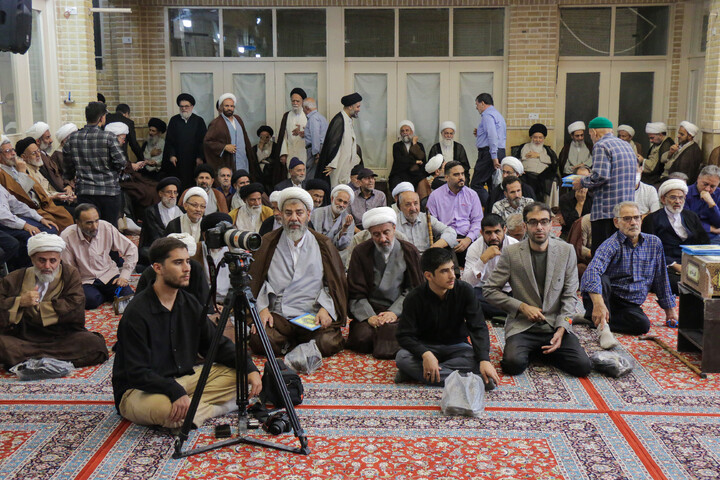 تصاویر/ بزرگداشت آیت‌الله العظمی شبیری زنجانی(ره) از سوی بیت حضرت آیت‌الله العظمی گلپایگانی