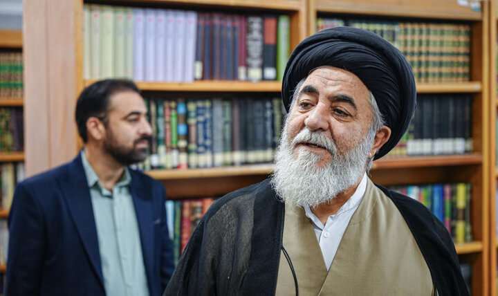 گزارش تصویری +بازدید تولیت مسجد مقدس جمکران از روند آماده‌سازی کتابخانه این آستان