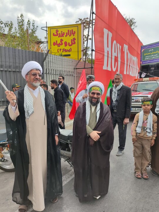 تصاویر |حضورمقتدارنه روحانیون نهادهای حوزوی اصفهان در رزمایش جانفدا
