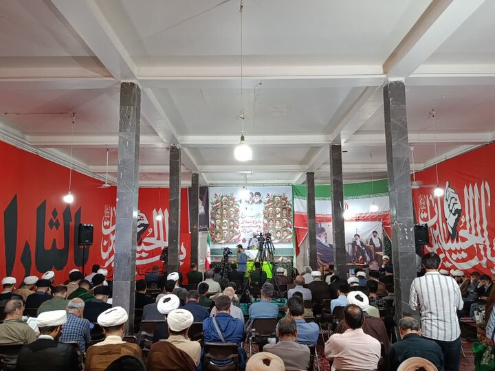 تصاویر/مراسم گرامیداشت شهدا و آیت‌الله العظمی شبیری زنجانی در اراک