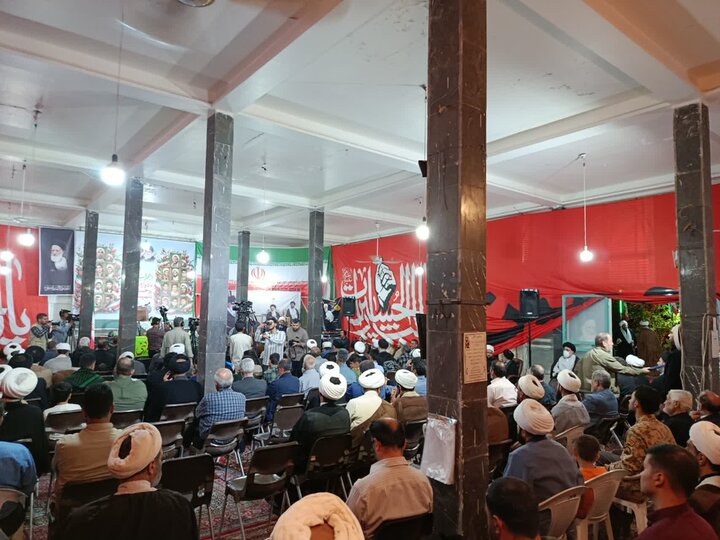 تصاویر/مراسم گرامیداشت شهدا و آیت‌الله العظمی شبیری زنجانی در اراک