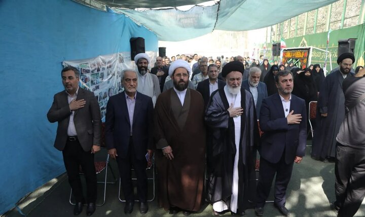 تصاکیر/ آیین کلنگ‌زنی مسجد و حسینیه حضرت علی اکبر(ع)