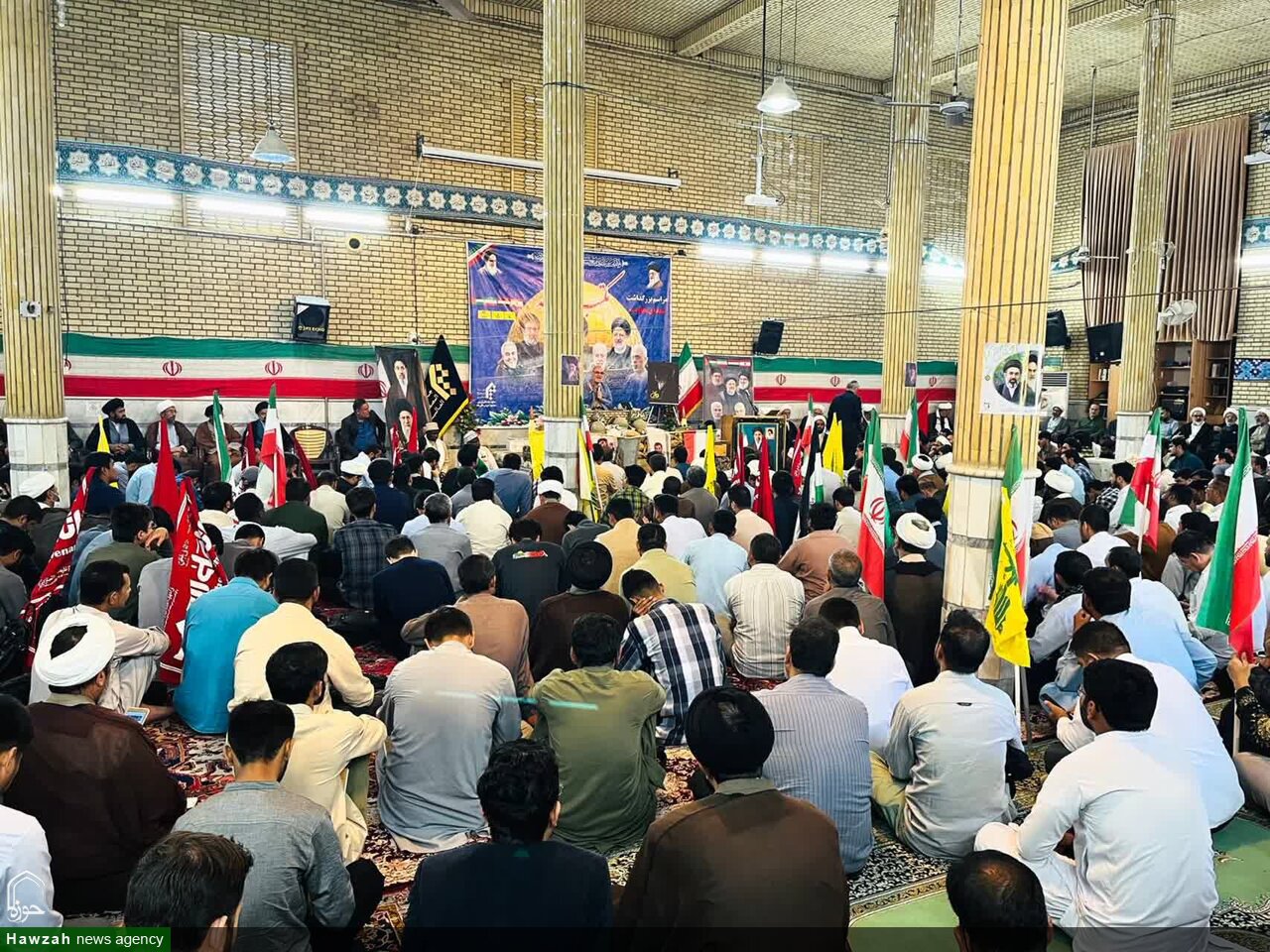 آیین گرامیداشت شهادت سیدحسن نصرالله و سیدهاشم صفی الدین