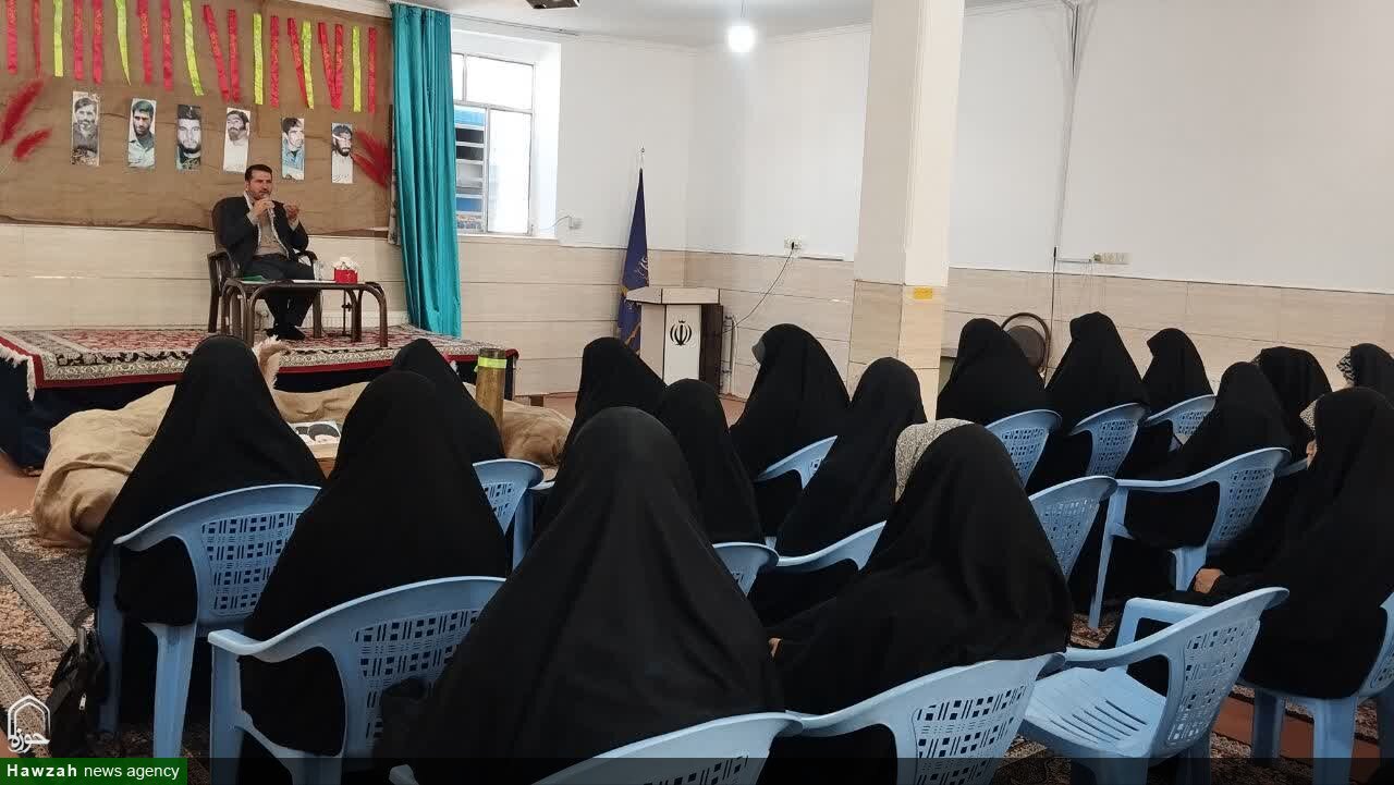 جلسه اخلاق مدرسه علمیه ریحانه النبی سلام الله علیها رفسنجان