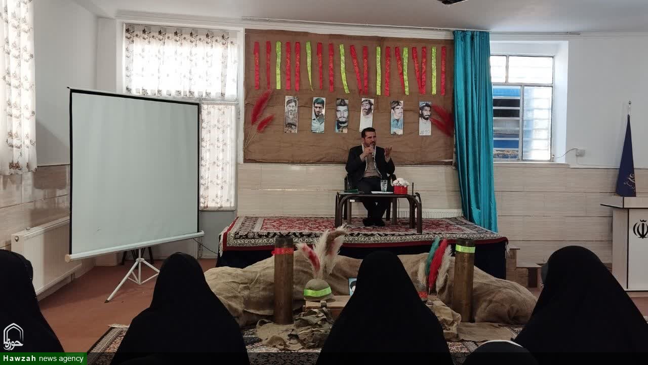جلسه اخلاق مدرسه علمیه ریحانه النبی سلام الله علیها رفسنجان