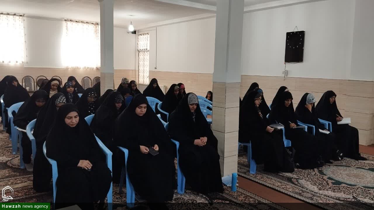 جلسه اخلاق مدرسه علمیه ریحانه النبی سلام الله علیها رفسنجان