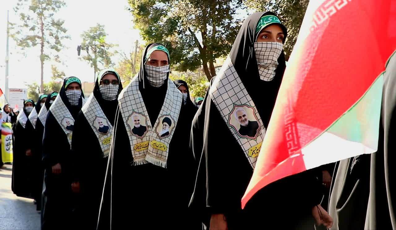 کاروان پیاده «وارثان حماسه خونین اردهال» عازم مشهد اردهال شدند