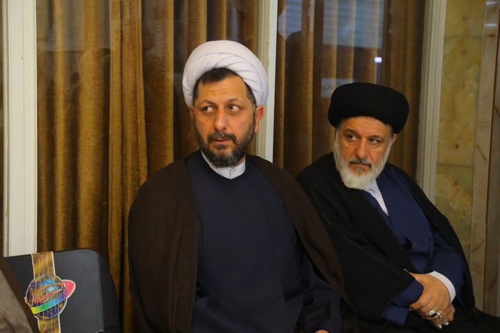 تصاویر/ مراسم بزرگداشت آیت الله العظمی شبیری زنجانی توسط آیت الله العظمی نوری همدانی