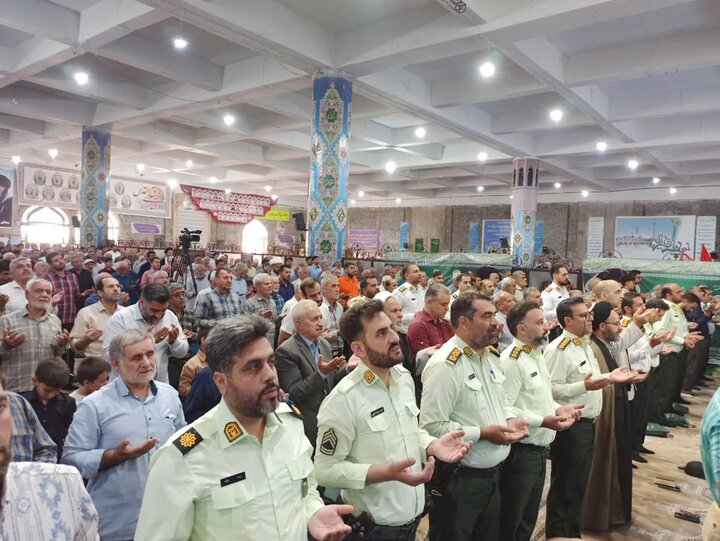 تصاویر/ نمازعبادی سیاسی جمعه کاشان