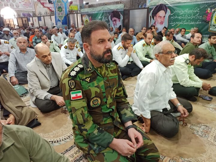 تصاویر/ نمازعبادی سیاسی جمعه کاشان