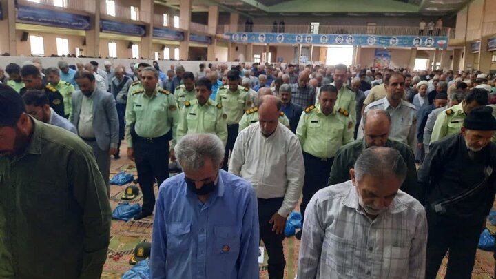تصاویر/اقامه نماز عبادی سیاسی جمعه در خمین