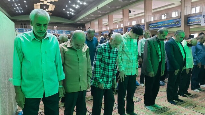 تصاویر/اقامه نماز عبادی سیاسی جمعه در خمین