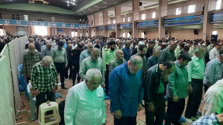 تصاویر/اقامه نماز عبادی سیاسی جمعه در خمین
