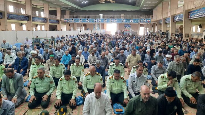 تصاویر/اقامه نماز عبادی سیاسی جمعه در خمین