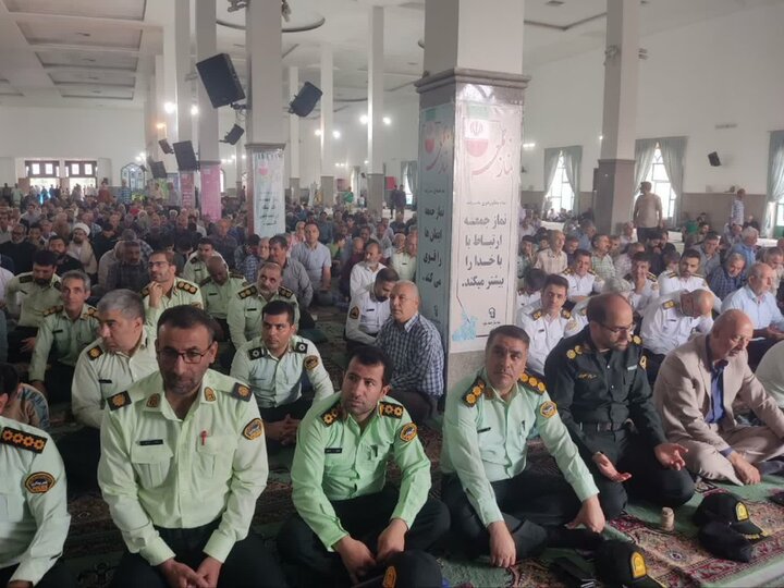 تصاویر/اقامه نماز عبادی سیاسی جمعه در ساوه