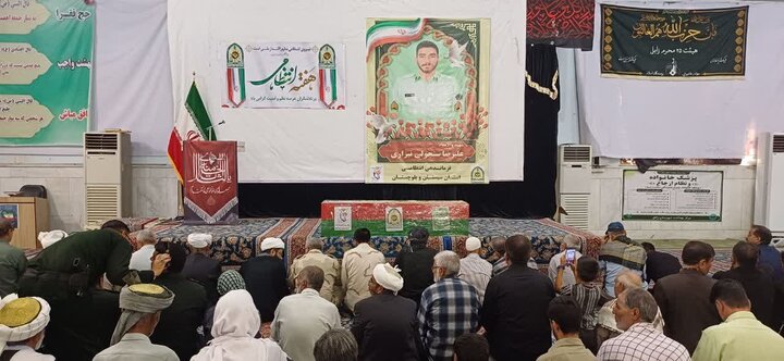 وداع باشکوه مردم ولایتمدار سیستان با شهید امنیت علیرضاسنچولی