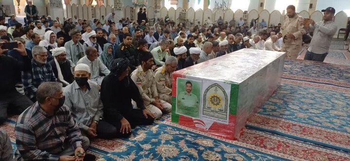 وداع باشکوه مردم ولایتمدار سیستان با شهید امنیت علیرضاسنچولی