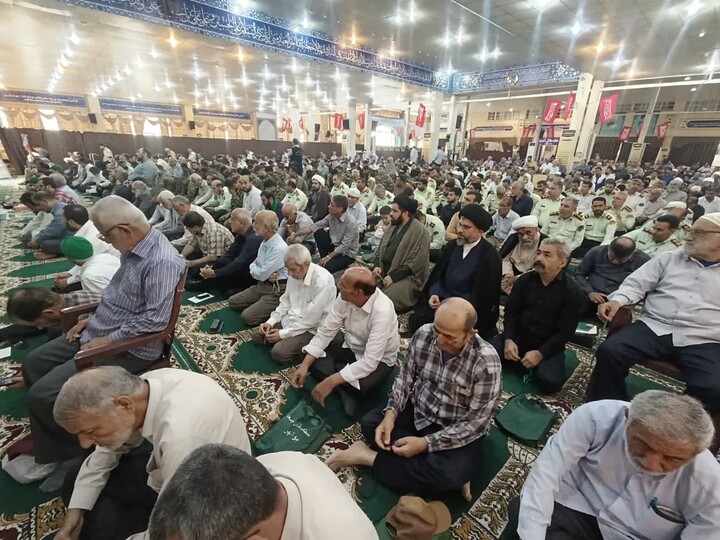 نماز جمعه بوشهر به روایت تصویر