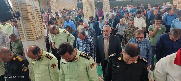 تصاویر/اقامه نماز عبادی سیاسی جمعه در زرندیه