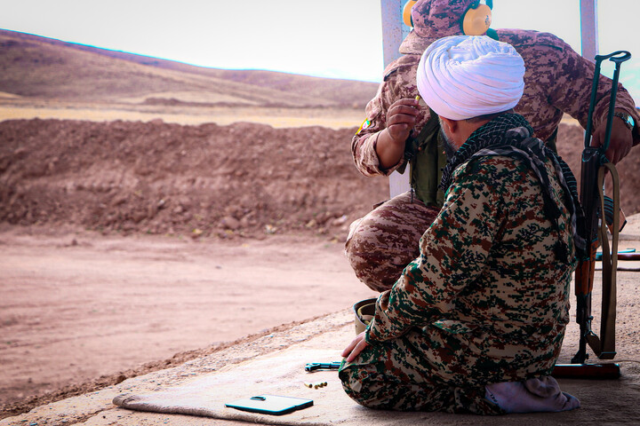 تصاویر/رزمایش الی بیت المقدس طلاب همدان