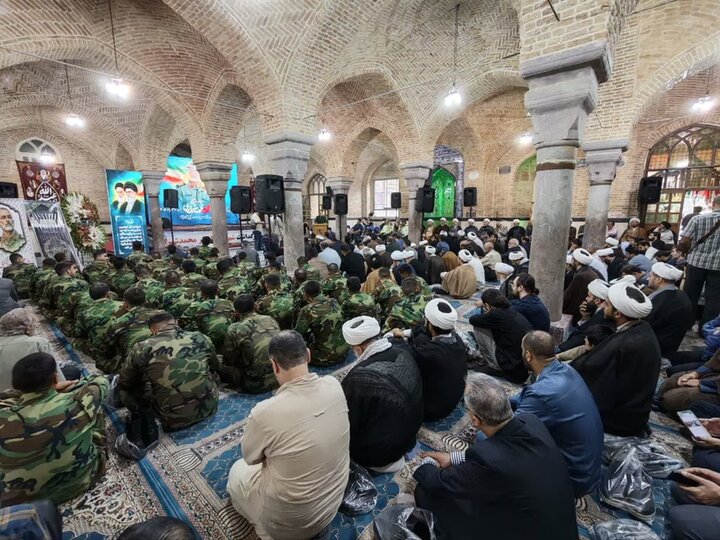تصاویر/ آیین بزرگداشت مقام والای سردار سرلشکر بسیجی شهید محمد شیرازی