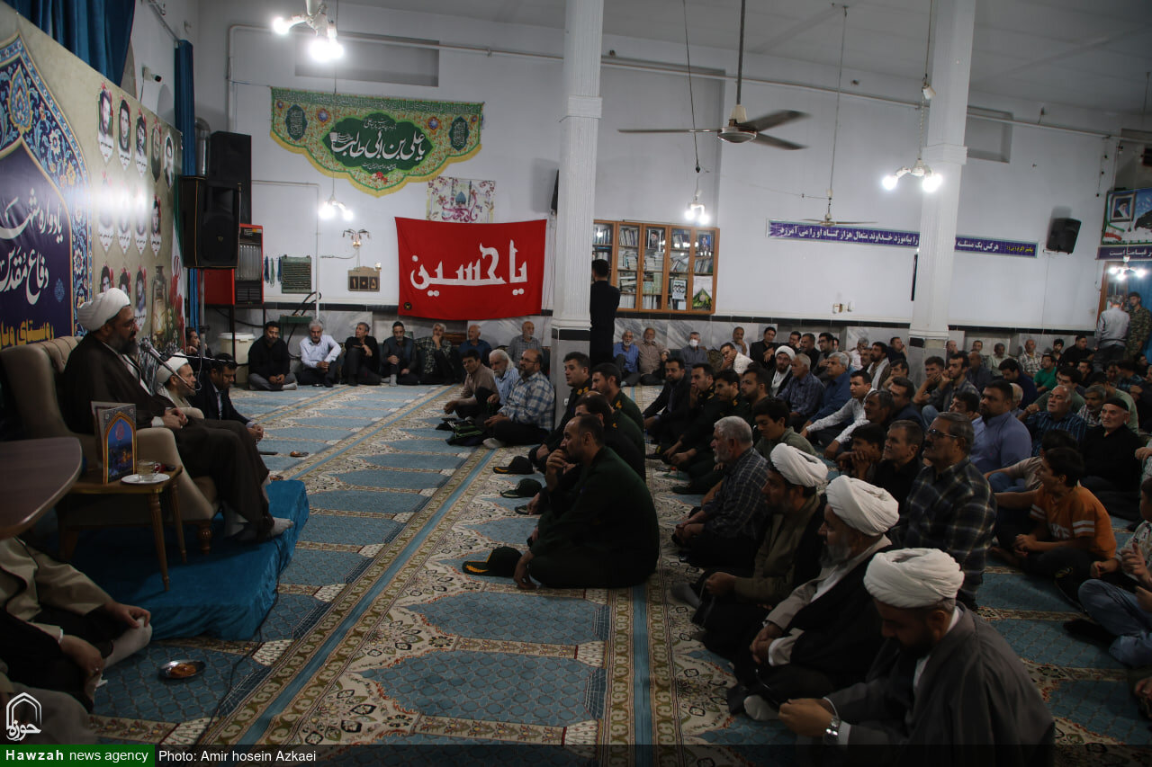 تصاویر / برگزاری یادواره شهدای دفاع مقدس روستای ویان